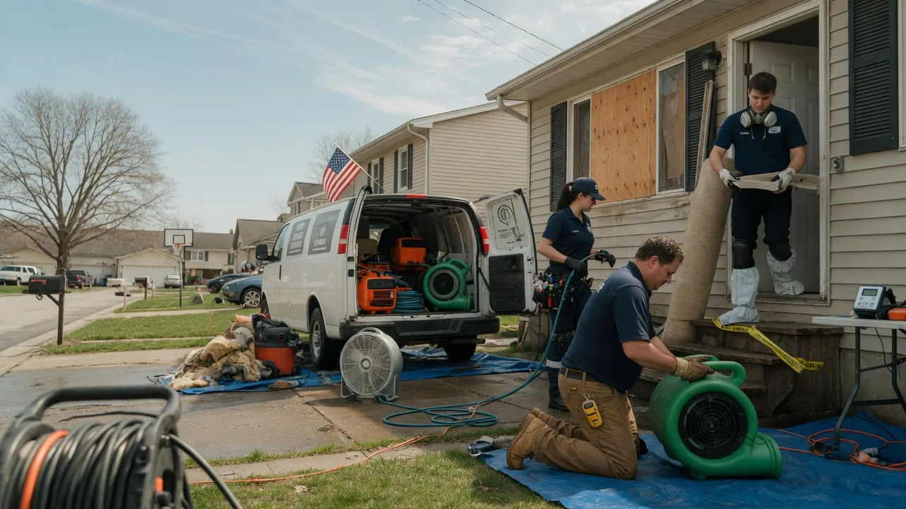 Water Damage Restoration in Concordia, KS near me
